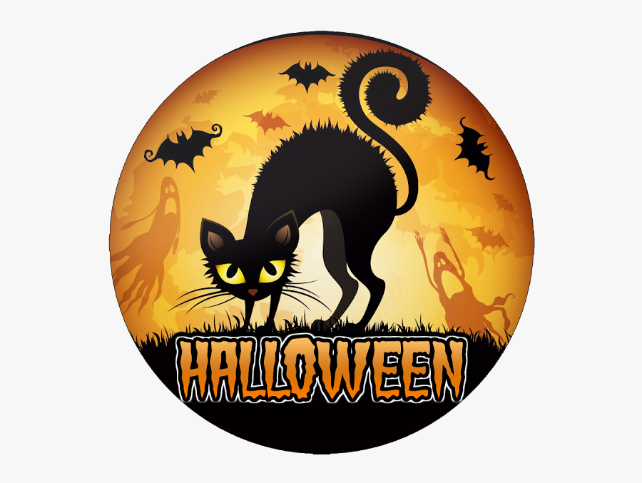 Free Printable Labels, Stickers Or Toppers - Halloween Fb Cover, Transparent Clipart