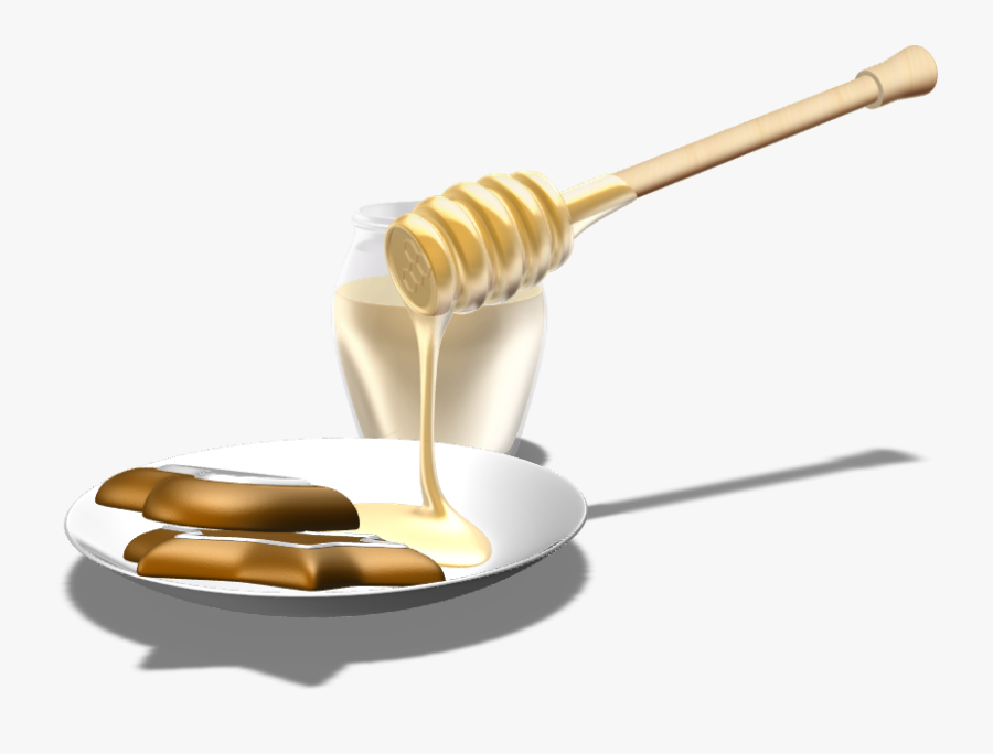 Honey Clipart Honey Spoon - Honey, Transparent Clipart