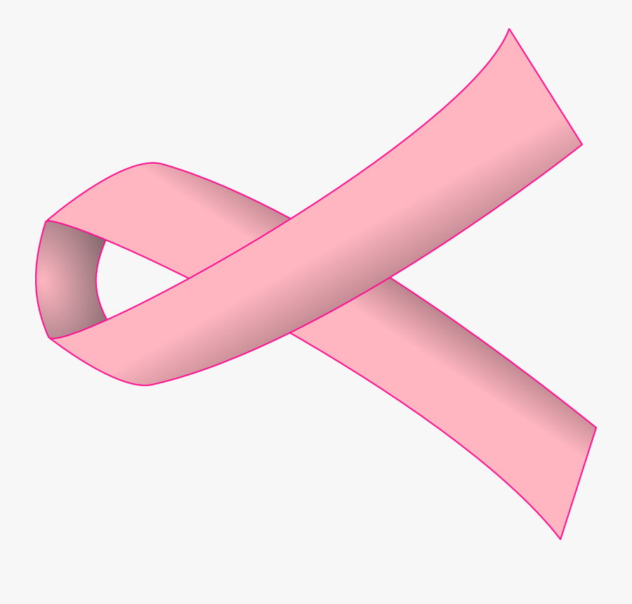 The Month Of October Is Dedicated To Breast Cancer - Pink Ribbon Clip Art, Transparent Clipart