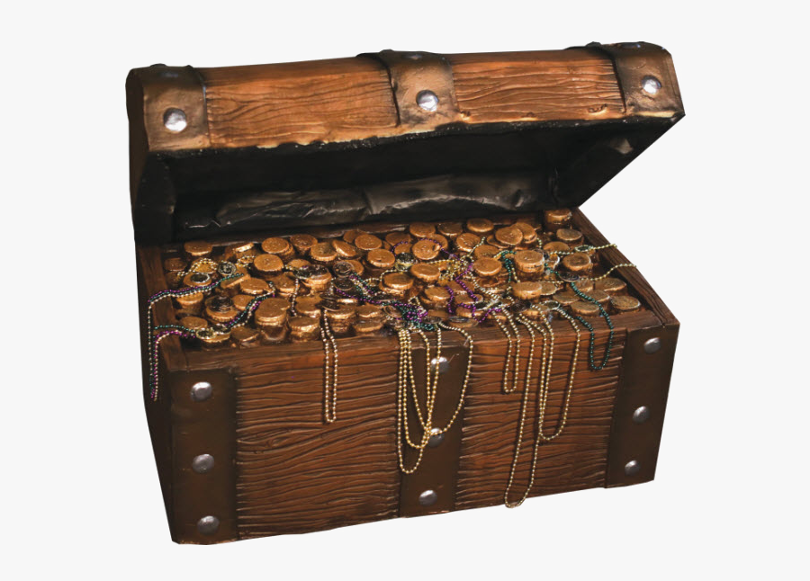 Treasure Chest Free Png Image - Transparent Pirate Treasure Chest, Transparent Clipart