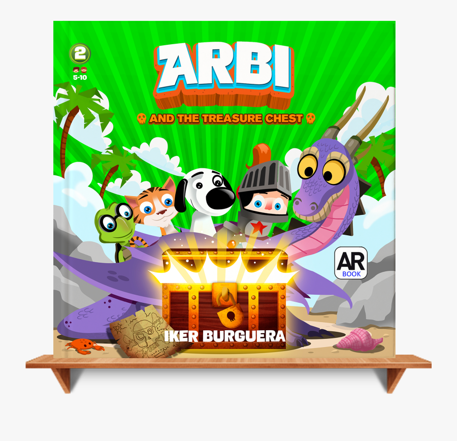 Arbi And The Treasure Chest - Chinese Edition - Augmented, Transparent Clipart