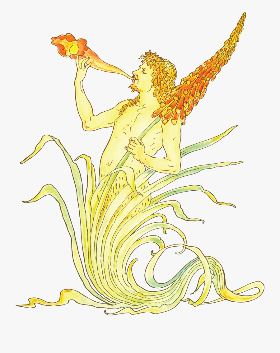 Plants Clipart Man - Flora's Feast: A Masque Of Flowers, Transparent Clipart