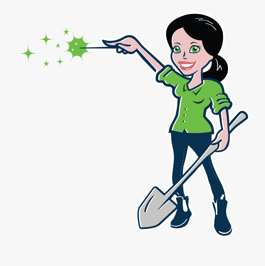 Mini Garden Makeovers Kid, Transparent Clipart