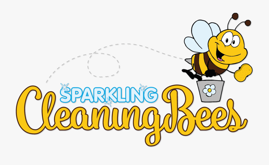 Cleaning Bees, Transparent Clipart