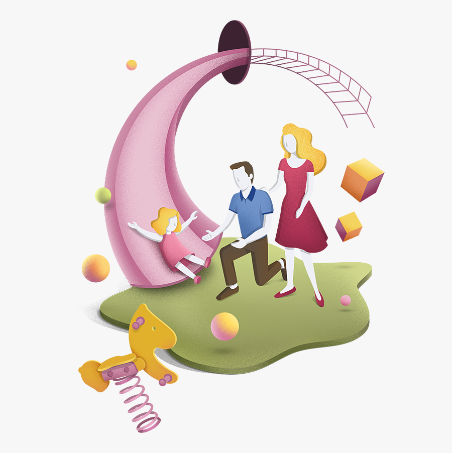 Playground And Organic Garden , Transparent Cartoons, Transparent Clipart