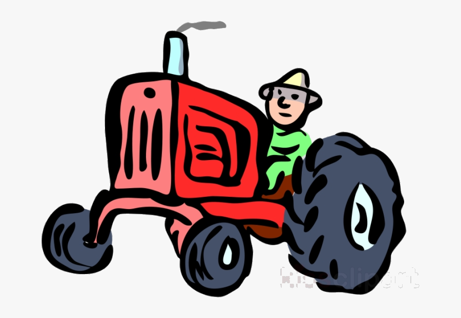 John Deere Gator Farmer Tractor Clipart Clip Art Transparent - Farmer Equipment Clipart, Transparent Clipart