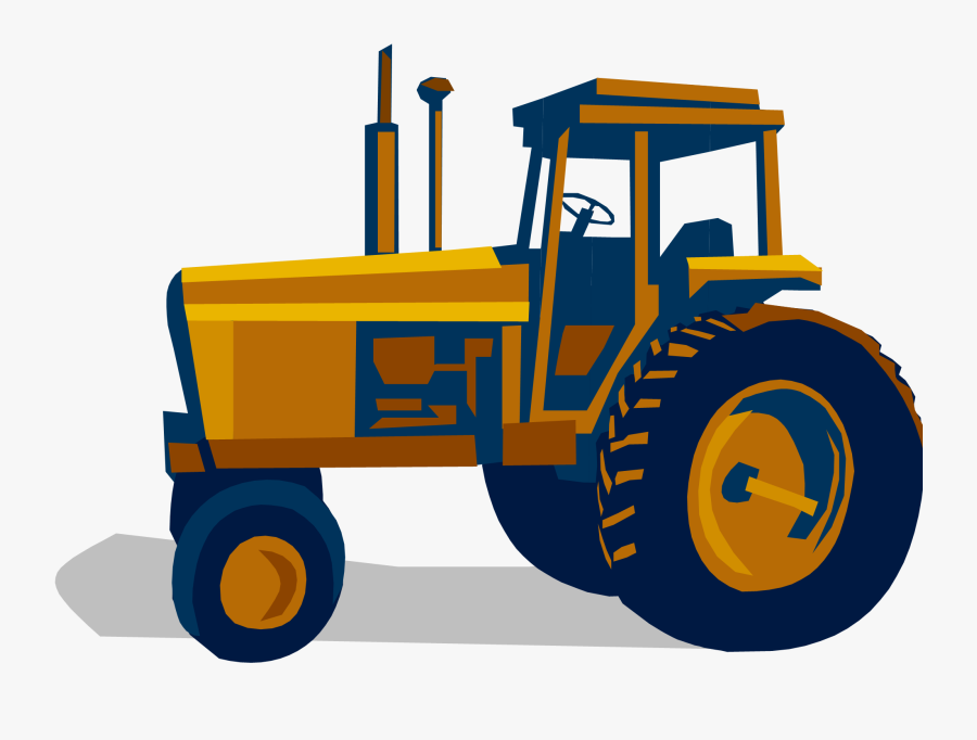 Transparent Farmer On Tractor Clipart - Depreciação De Máquinas E Implementos Agrícolas, Transparent Clipart