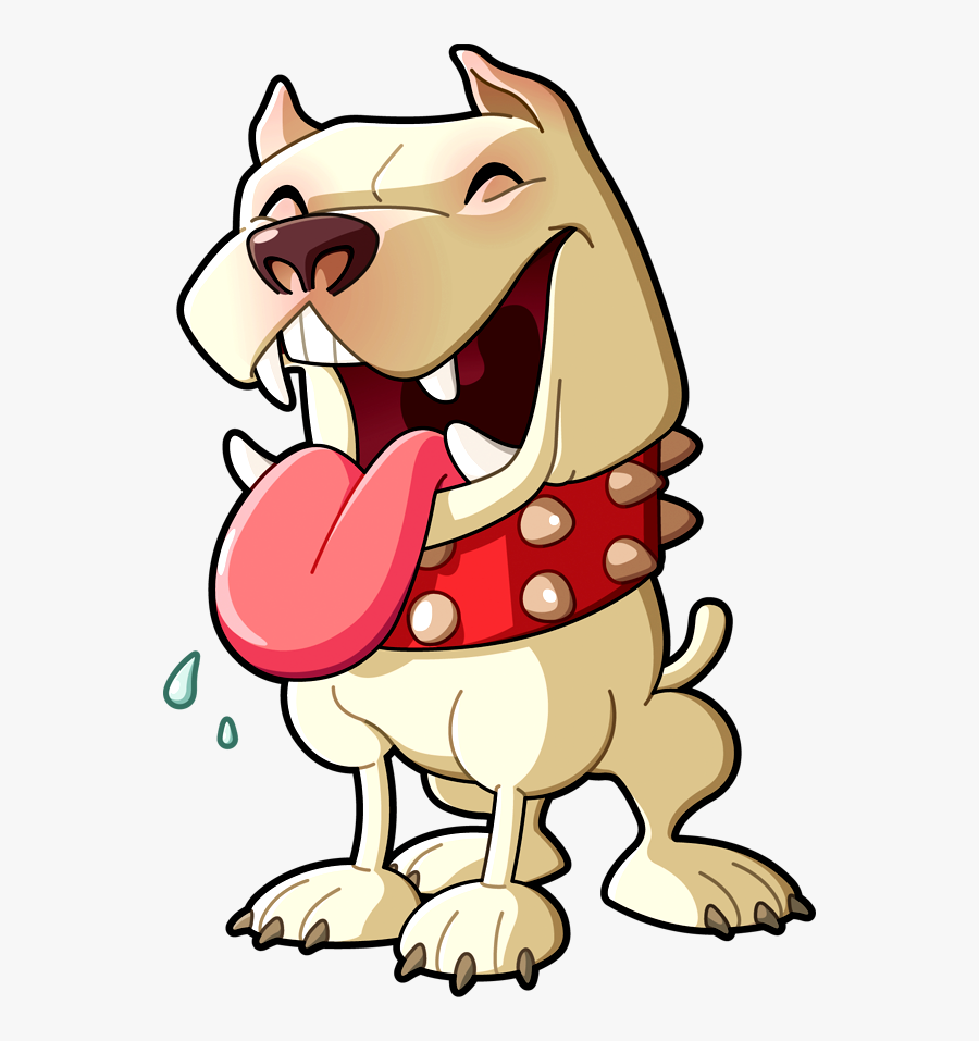 Bully Drawing Doodle - Pitbull Clipart Brown And White, Transparent Clipart