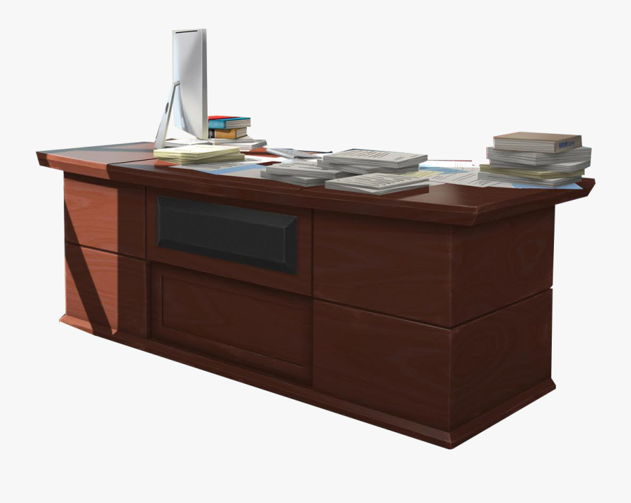 Transparent Office Desk Png - Episode Interactive Desk Overlay, Transparent Clipart