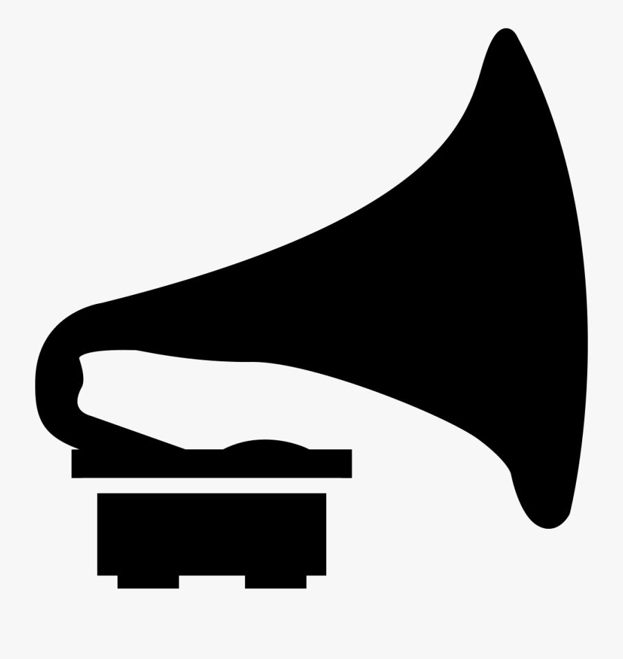 Vintage Music Disc Player - Vintage Music Player Icon, Transparent Clipart