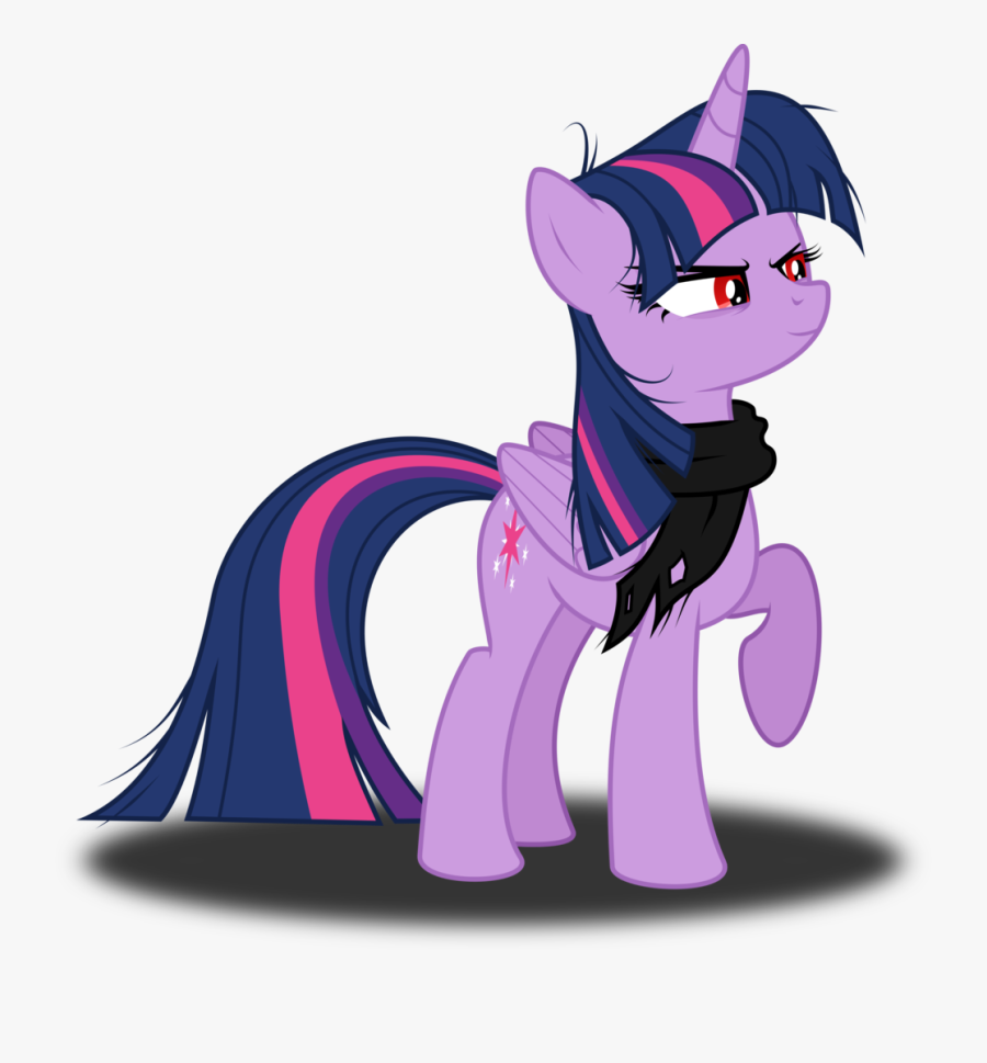 Dark Clipart Red Eyes - Red Eye Twilight Sparkle, Transparent Clipart