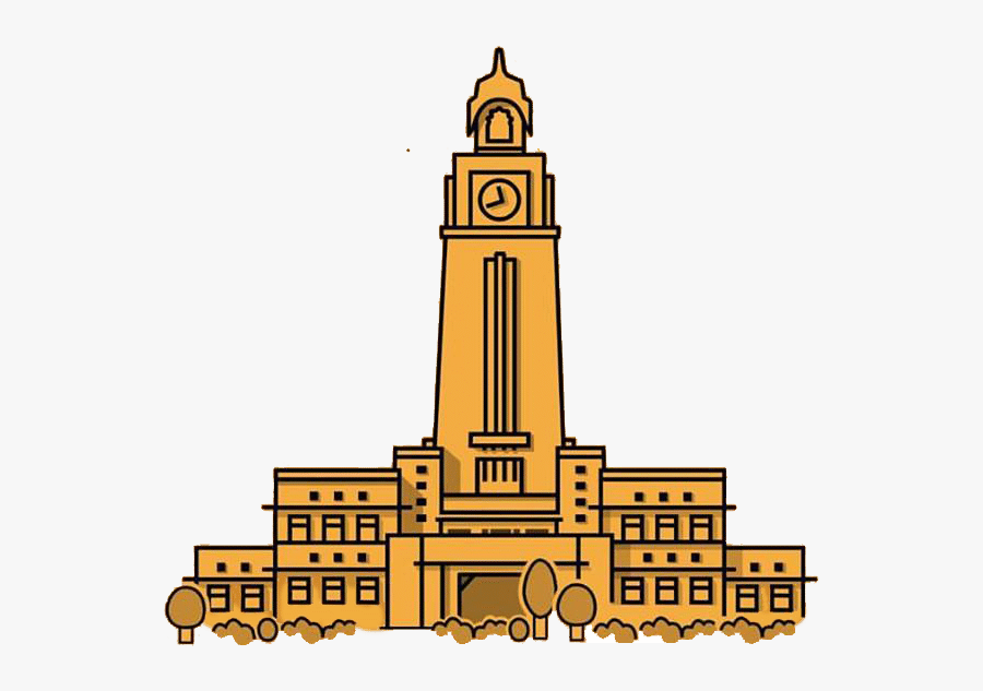 Clock Tower Bits Pilani, Transparent Clipart