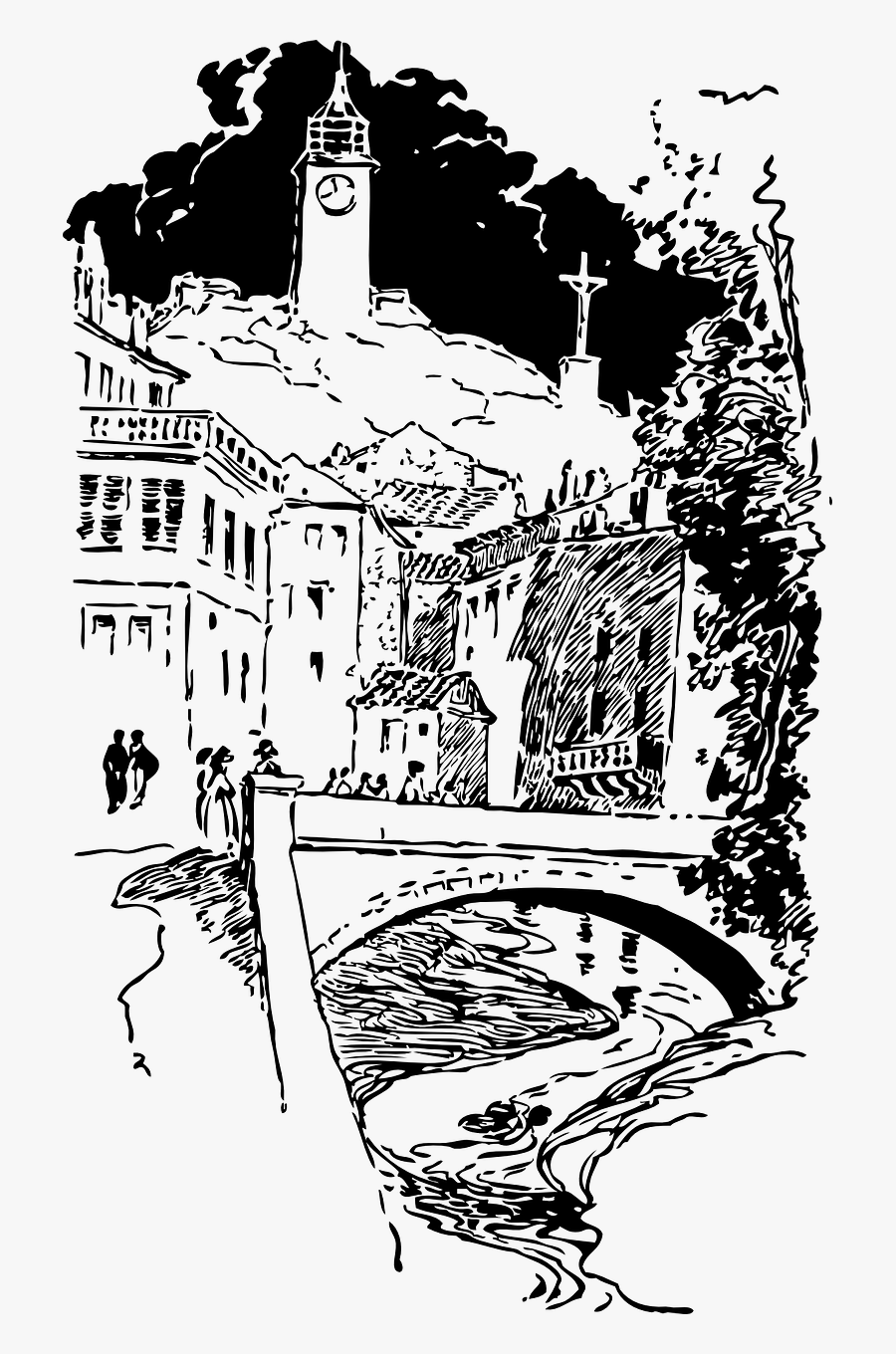 Dibujo De Una Comuna, Transparent Clipart