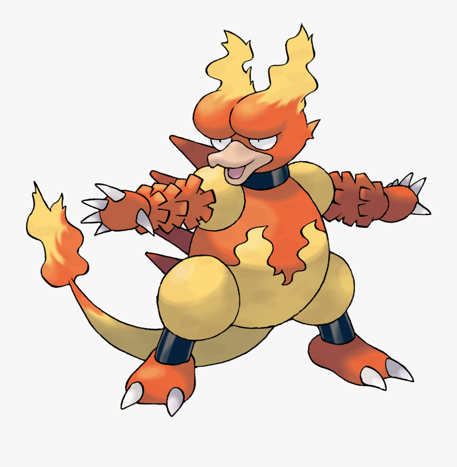 Magmar Pokemon, Transparent Clipart