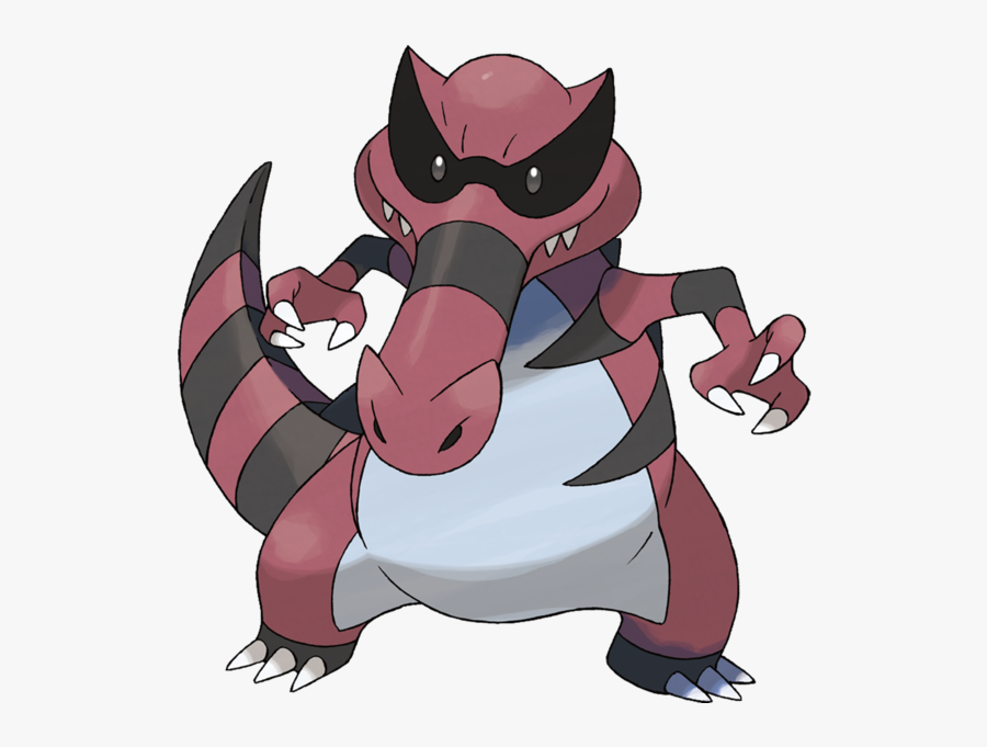 Krookodile - Crocodile Pokemon, Transparent Clipart
