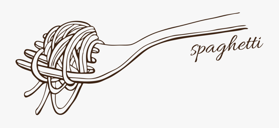 Pasta Drawing At Getdrawings - Spaghetti Drawing Png, Transparent Clipart