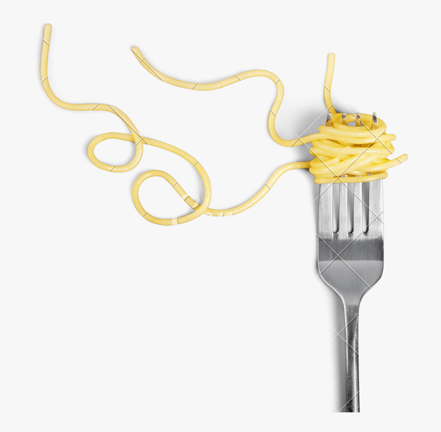 Spaghetti On Fork Png, Transparent Clipart