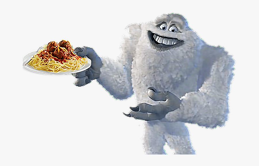 #spaghetti #pasta #italy #mario #mafia #luigi #antonio - Yeti Monsters Inc Png, Transparent Clipart