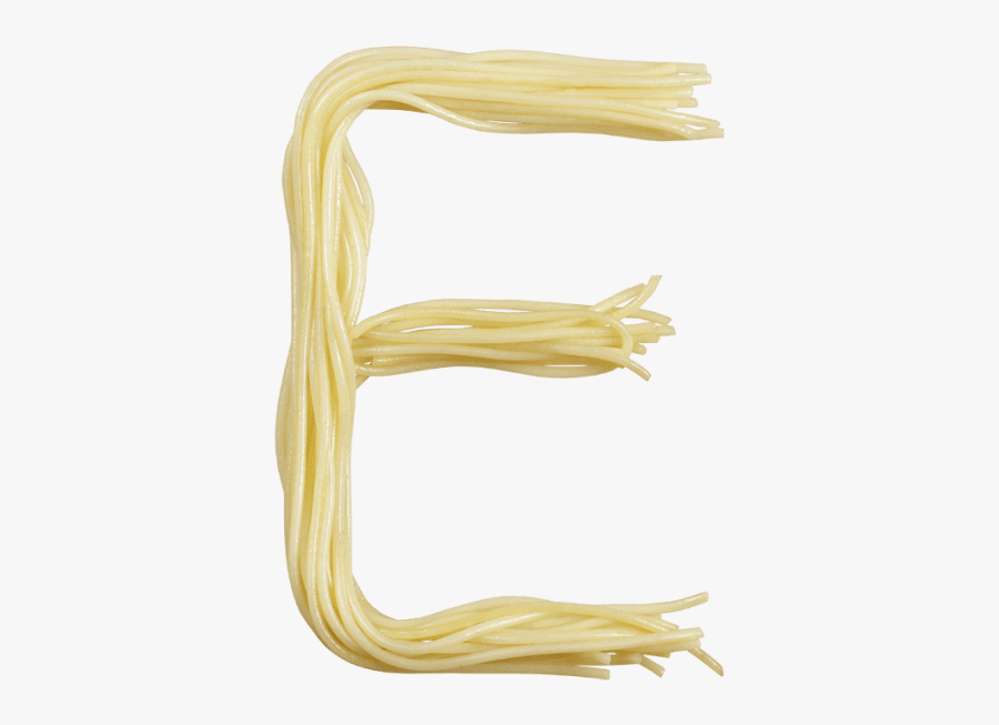 Spaghetti Font - Spaghetti Letter V Png, Transparent Clipart