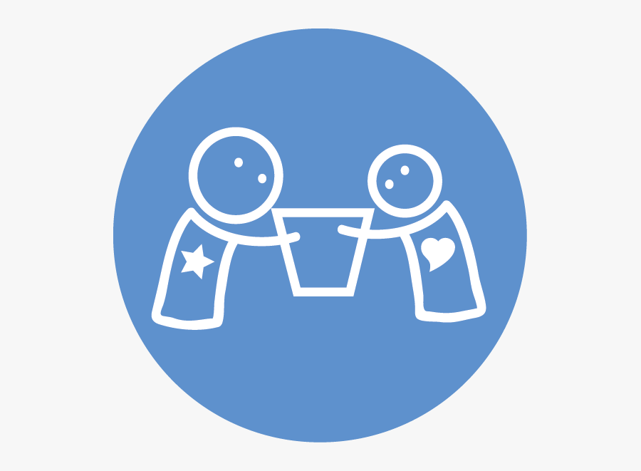 Blue Circle Sign With Bike, Transparent Clipart