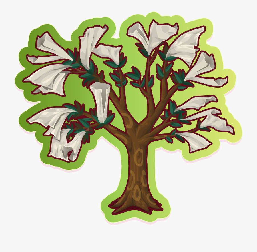 Trees Woods Flowers Free Picture - Branch, Transparent Clipart