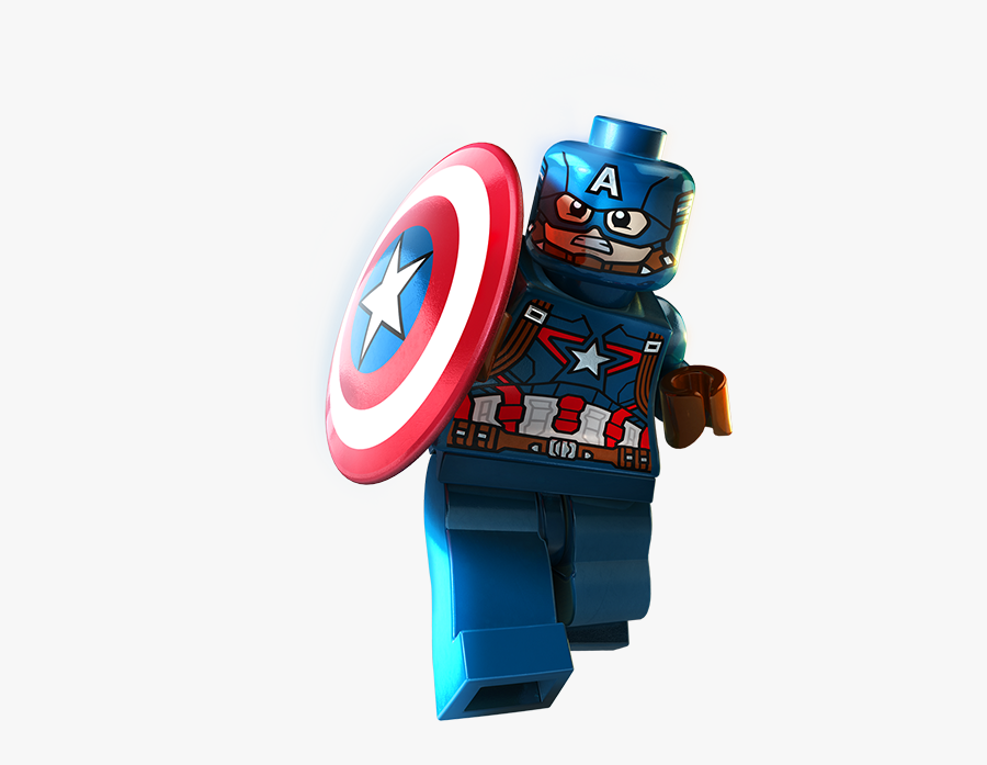 Captain America Lego Png - Capitão América Lego Png, Transparent Clipart