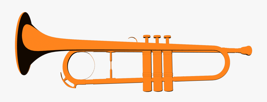 Trumpet, Transparent Clipart