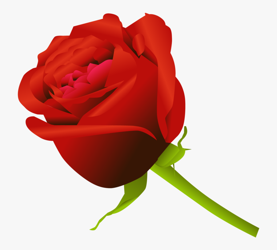 Simple Rose By Dekomaru - Gulab Ka Phool Png, Transparent Clipart