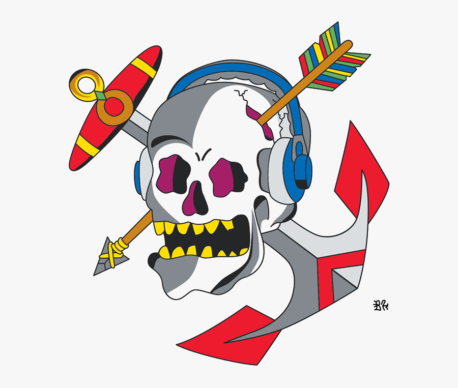 Skull, Transparent Clipart