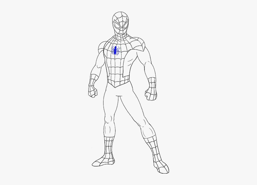 Clipart Freeuse Library Shoulders Drawing Full Body - Sketch, Transparent Clipart