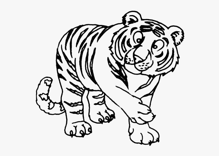 Clip Art Freeuse Stock Sumatran Siberian South Uueueeududbucued - South China Tiger Drawing, Transparent Clipart