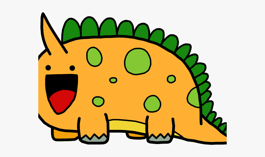 Dinosaur Clipart Cute - Cute Dinosaur Clipart, Transparent Clipart