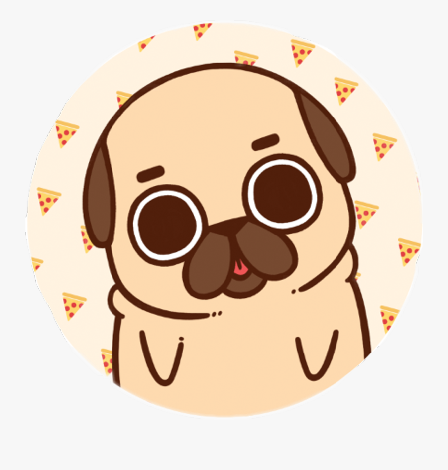 Pug Kawaii Png Clipart , Png Download - Cute Pug Drawing Simple, Transparent Clipart