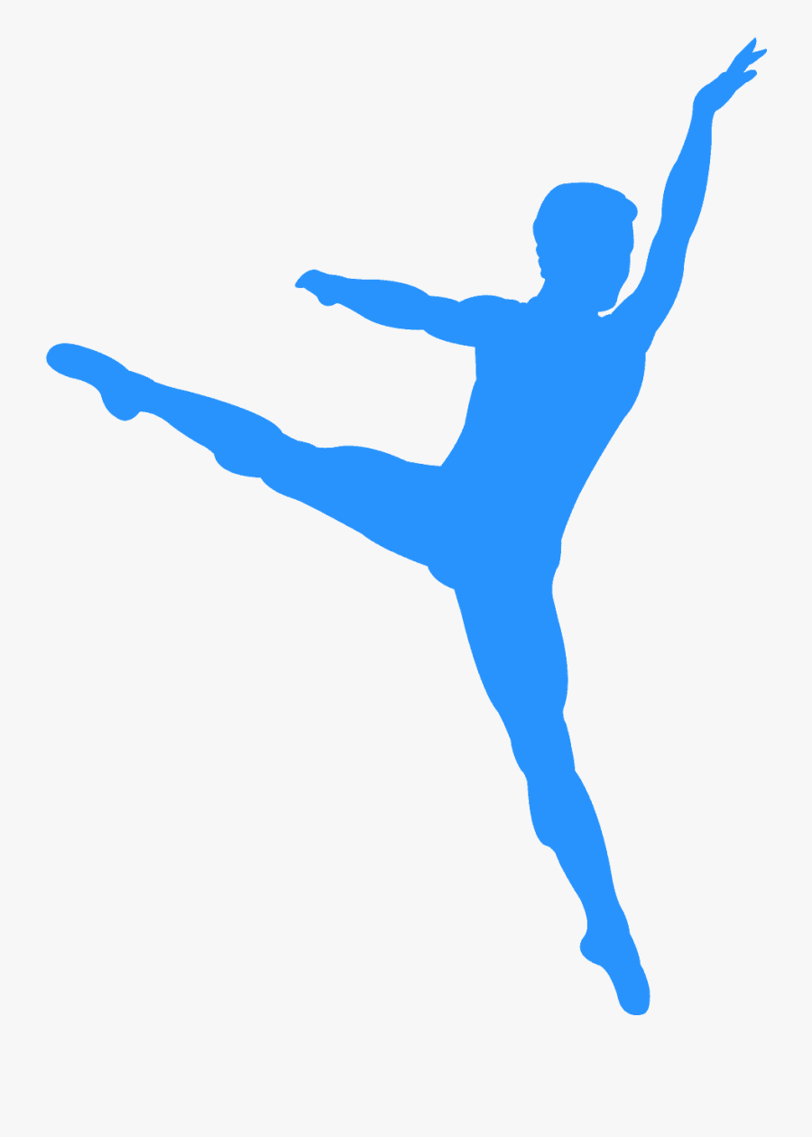 Male Dancer Silhouette Png, Transparent Clipart