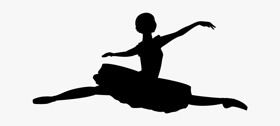 Modern Dance Shoe Silhouette Clip Art - Silhouette, Transparent Clipart