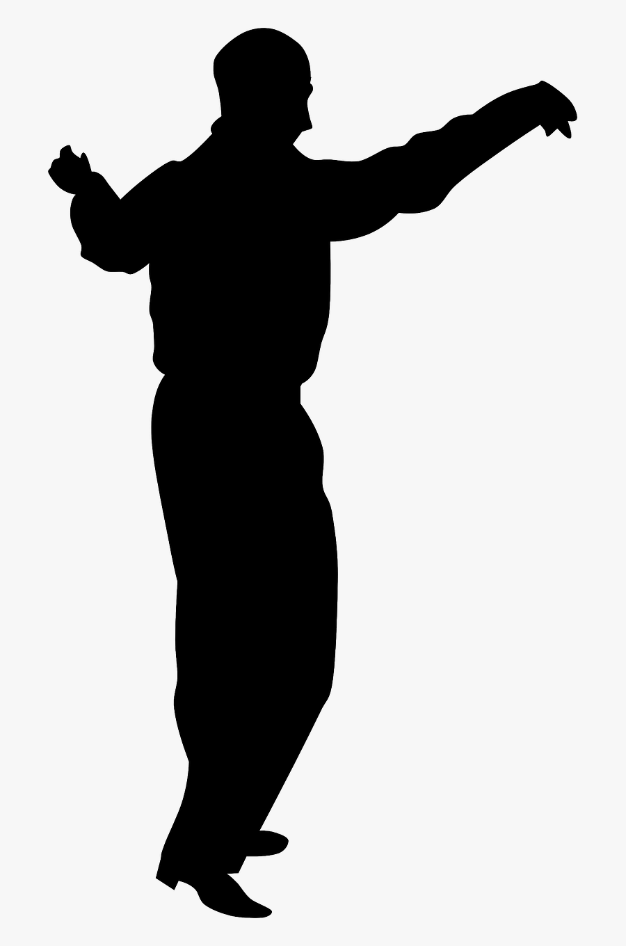 Man Silhouette Dancing Free Picture - Man Dancing Silhouette Transparent, Transparent Clipart