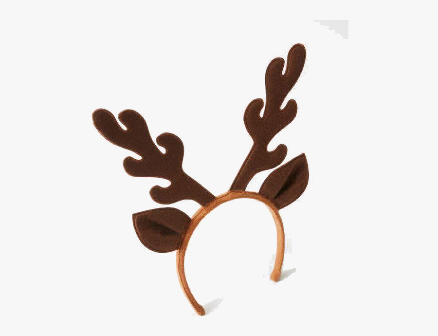 Reindeer Antler Rudolph Headband - Navidad Diadema De Reno, Transparent Clipart