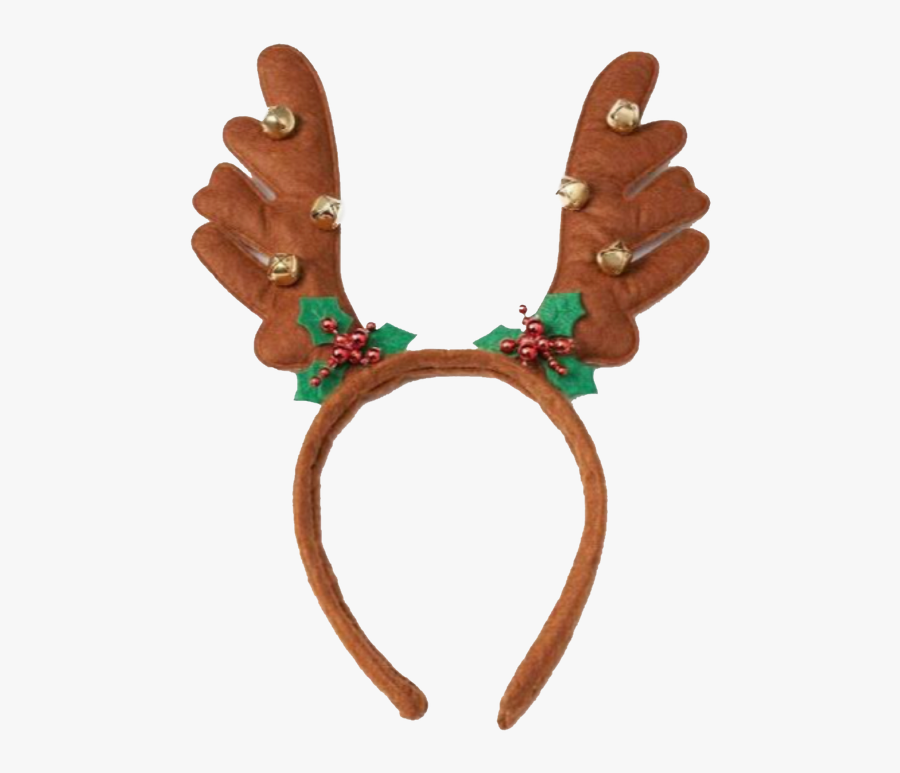 596 X 720 - Christmas Reindeer Headband, Transparent Clipart