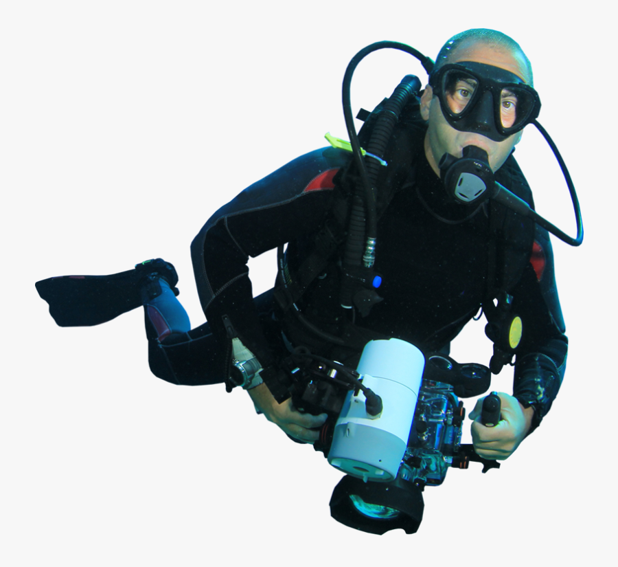 Scuba Diver Transparent Background, Transparent Clipart