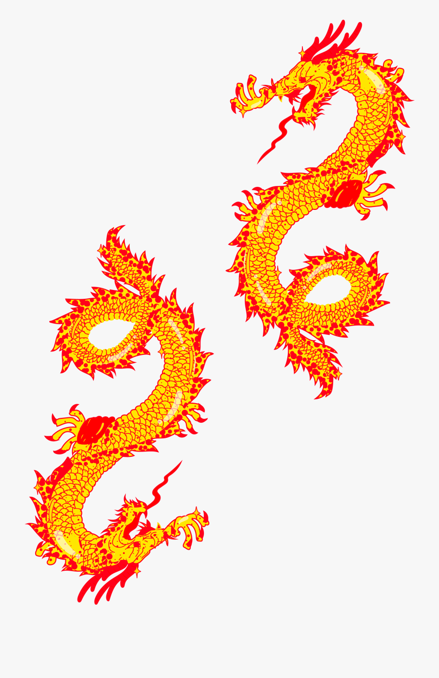 Dragon Chinese Zodiac Easy, Transparent Clipart
