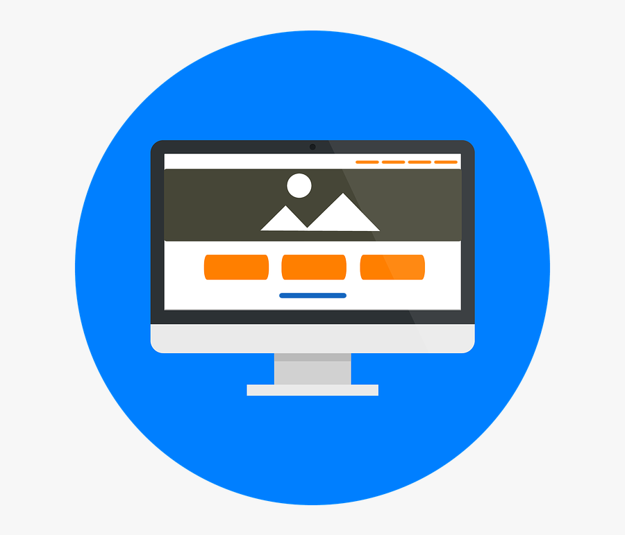Illustration Site Web Png, Transparent Clipart
