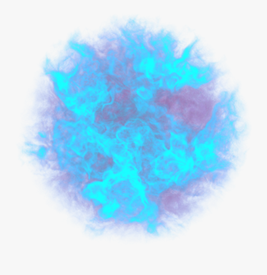 Blue Fire Transparent Background Clipart , Png Download - Blue Fire Ball No Background, Transparent Clipart