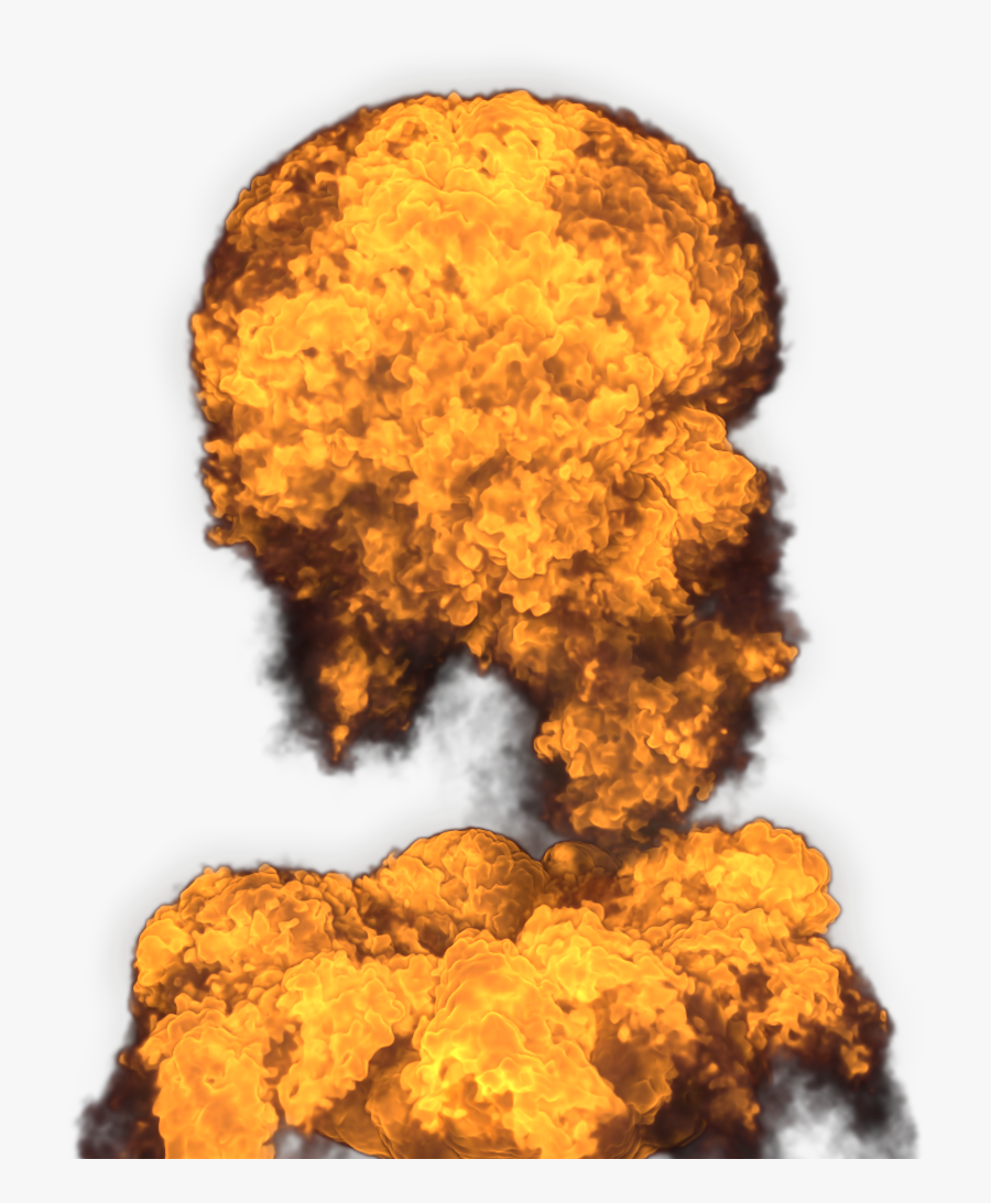 Transparent Fire Explosion Png - Illustration, Transparent Clipart