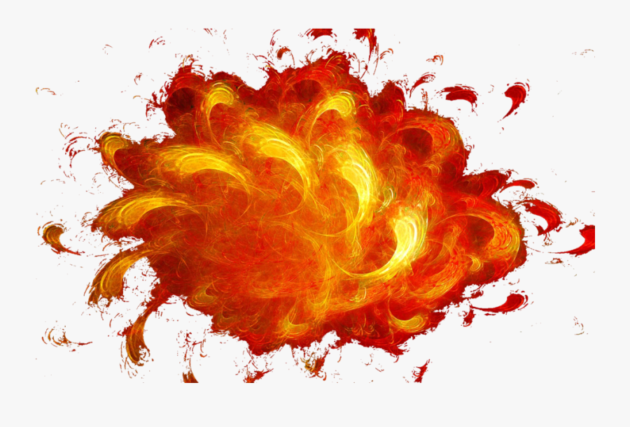 Red Explosion Png - Fire Explosion, Transparent Clipart