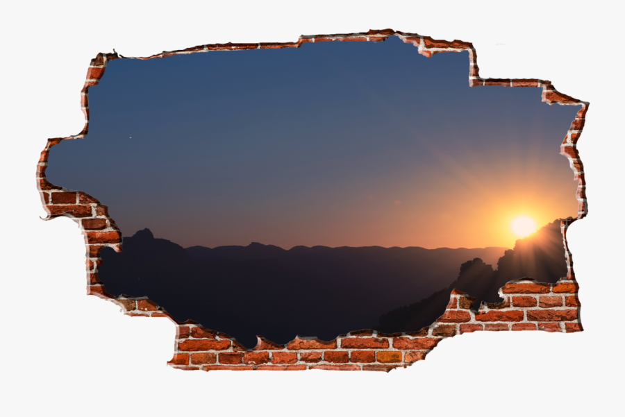 Cliff Clipart Cliff Edge - New York City Break Wall, Transparent Clipart