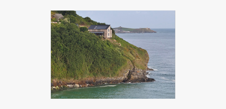 Drawn Cilff Cliff Edge - Edge Of Cliff Carbis Bay, Transparent Clipart