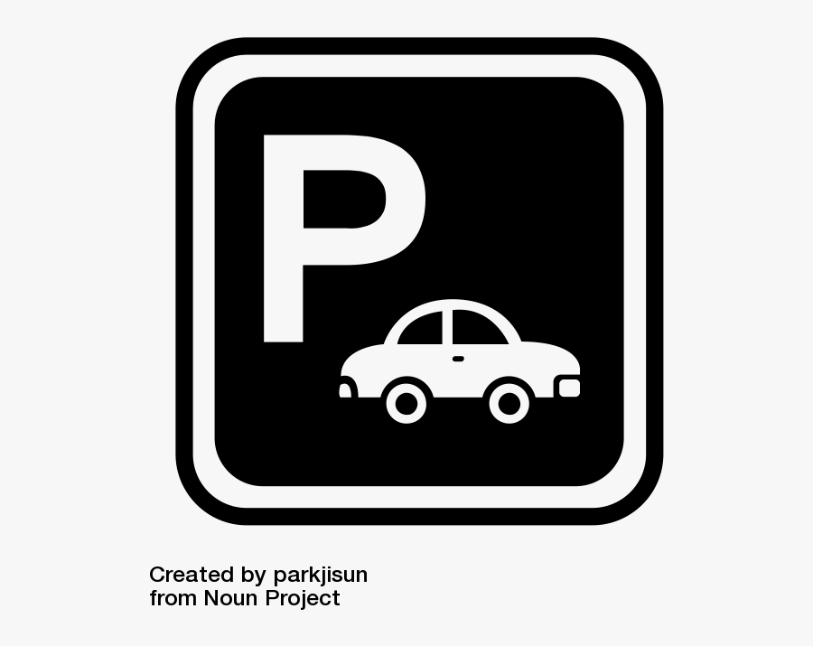 Parking Zone Icon Png, Transparent Clipart