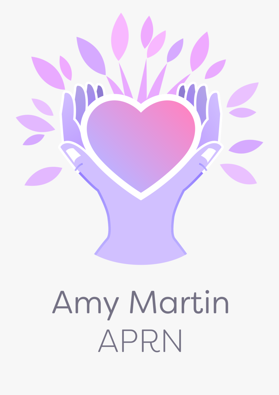 Insight Counseling Amy Martin - Heart, Transparent Clipart