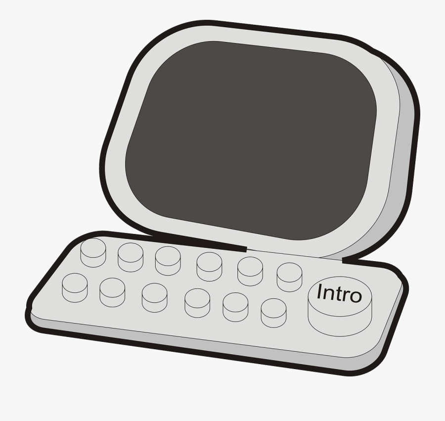 Electronic Digital Organizer Free Picture - Television Set, Transparent Clipart