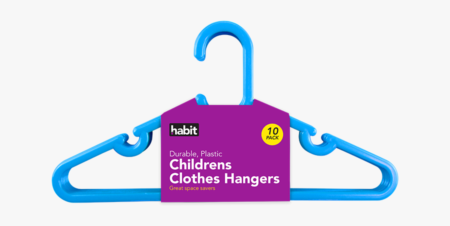 Childrens Clothes Hangers - Clothes Hanger, Transparent Clipart